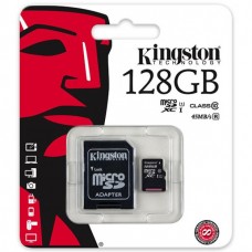 Kingston 128GB Micro SDXC Class 10  UHS-I  High Speed